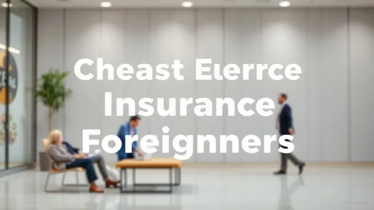 Cheapest Europe Insurance Foreigners - Professional Swiss-style featured image | Truescho.com