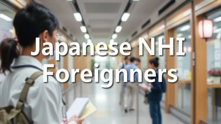 Japanese NHI Foreigners - Professional Swiss-style featured image | Truescho.com