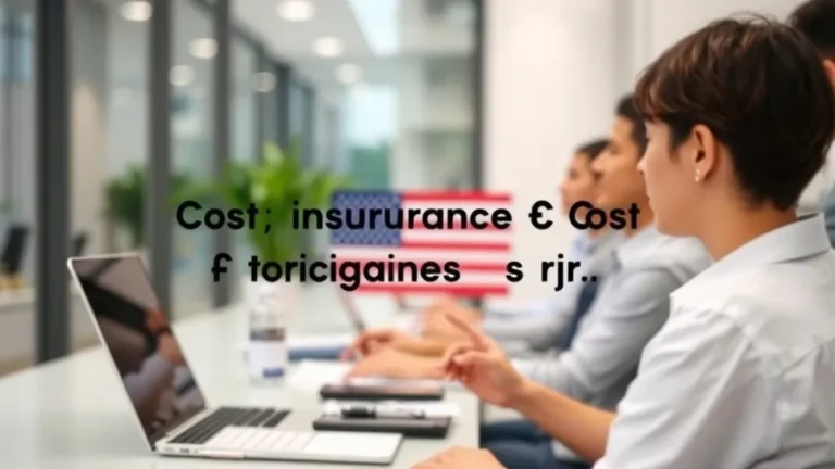 USA Insurance Cost Foreigners Guide - Professional Swiss-style featured image | Truescho.com