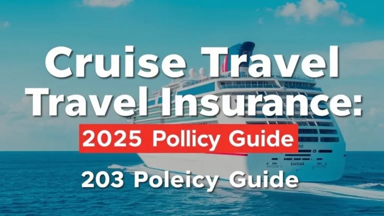 Cruise Travel Insurance: 2025 Policy Guide - Professional Swiss-style featured image | Truescho.com