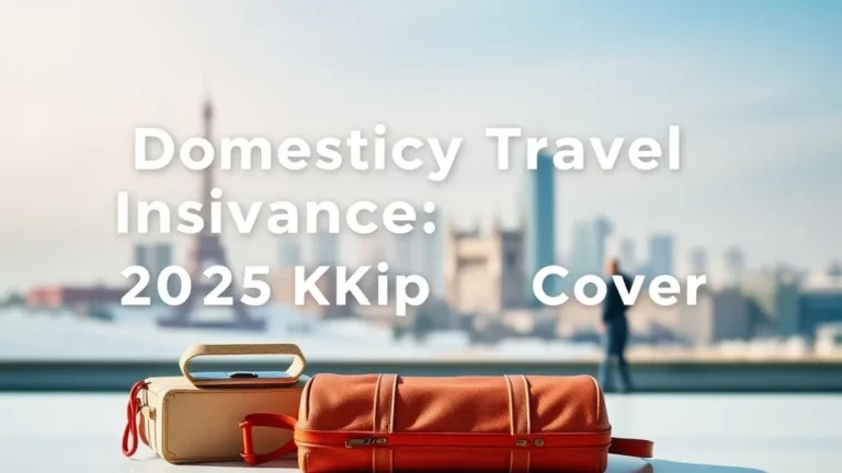 Domestic Travel Insurance: 2025 UK Trip Cover - Professional Swiss-style featured image | Truescho.com