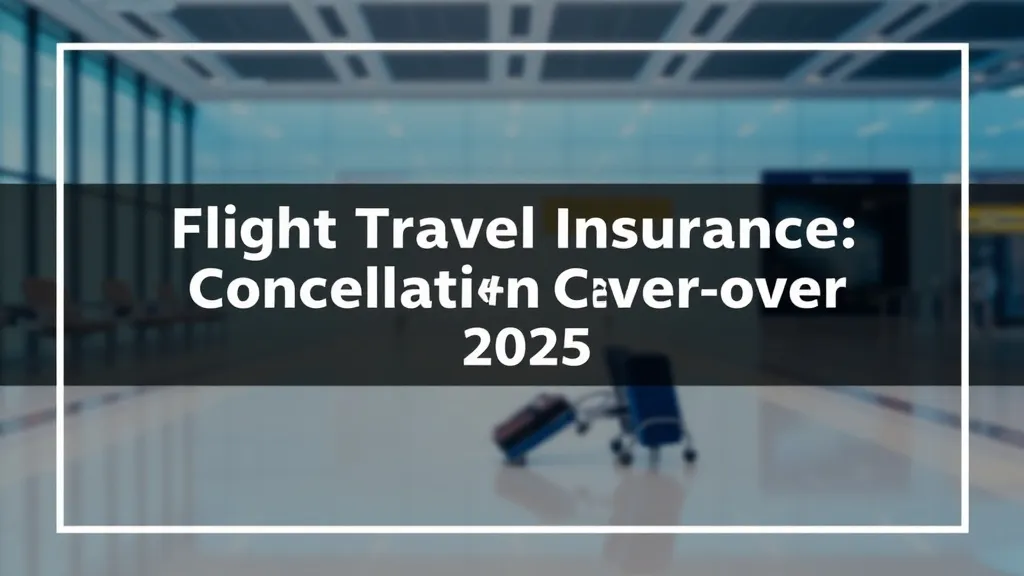 Flight Travel Insurance: Cancellation Cover 2025 - Professional Swiss-style featured image | Truescho.com