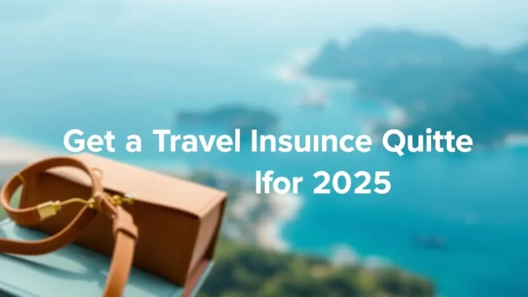 Get a Travel Insurance Quote Online for 2025 - Professional Swiss-style featured image | Truescho.com