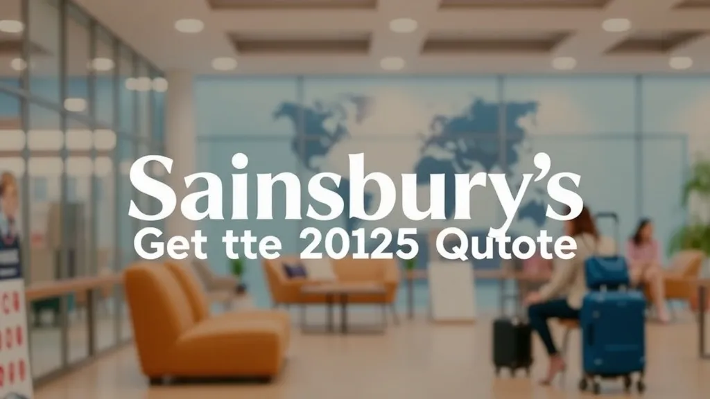 Sainsbury's Travel Insurance: Get a 2025 Quote - Professional Swiss-style featured image | Truescho.com