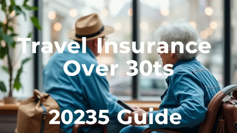 Travel Insurance for Over 70s: 2025 Guide - Professional Swiss-style featured image | Truescho.com