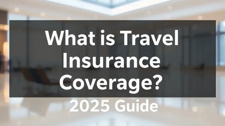 What Is Travel Insurance Coverage? 2025 Guide - Professional Swiss-style featured image | Truescho.com