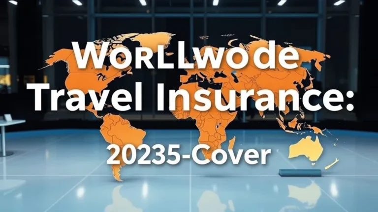 Worldwide Travel Insurance: 2025 Global Cover - Professional Swiss-style featured image | Truescho.com